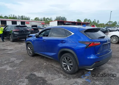 2016 Lexus Nx F Sport из США, поврежденный, VIN JTJYARBZ3G2030668